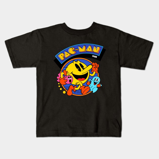 Vintage videogame 80s Kids T-Shirt by Trazzo